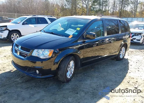 2018 Dodge Grand Caravan Sxt из США, поврежденный, VIN 2C4RDGCG7JR268001